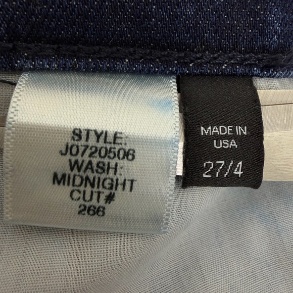 Veronica Beard Carolyn Baby Boot High Rise Jeans Stripe Size 27 - Picture 3 of 8